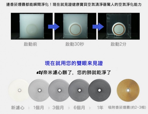 【Health Baby】健康寶貝空氣清淨器