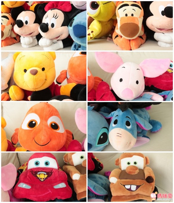 美國Zoobies玩偶毯 迪士尼玩偶