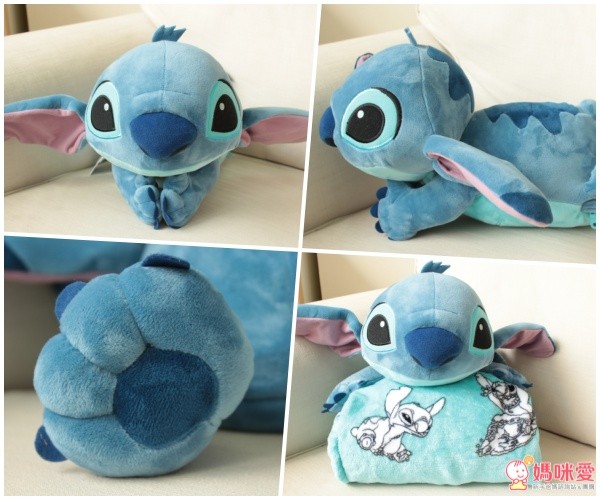 美國Zoobies玩偶毯 迪士尼玩偶