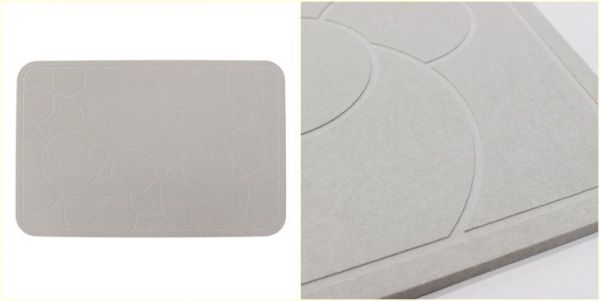 new！ HIRO 中國製硅藻土浴墊