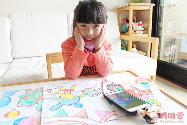 閻小妹 3D 魔幻塗鴉卡