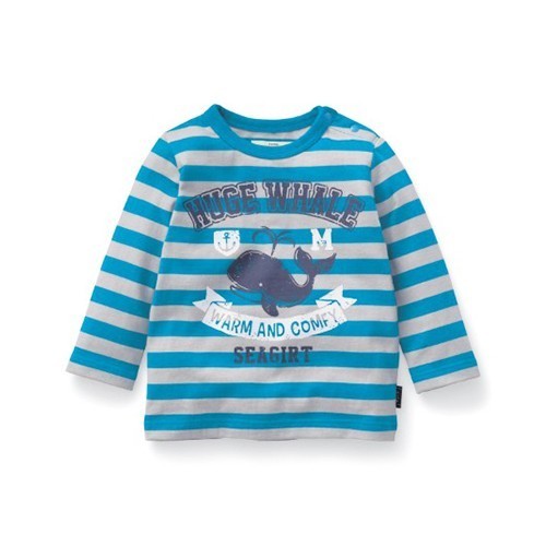 日本千趣會 印花長袖純棉T恤