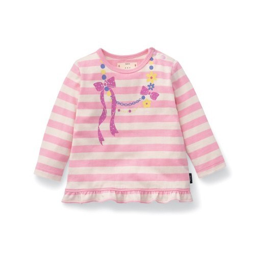 日本千趣會 印花長袖純棉T恤