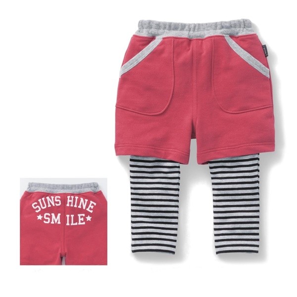 日本千趣會 兩件式純棉褲