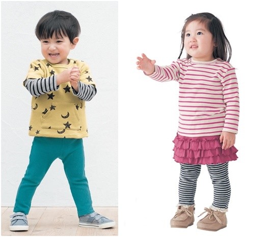 日本千趣會 長袖羅紋純棉T恤