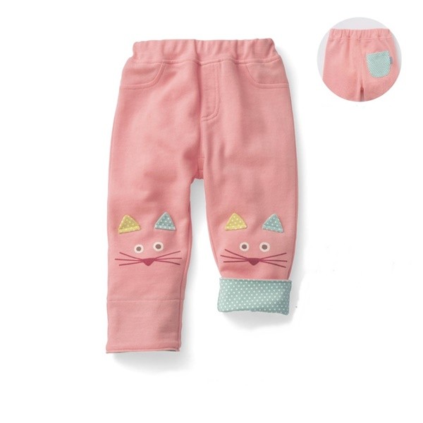 日本千趣會　動物純棉捲捲褲