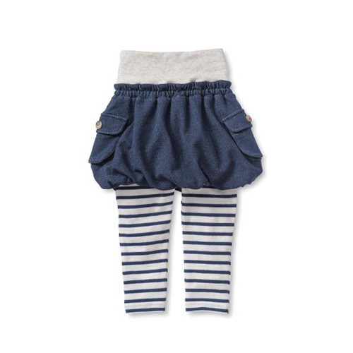 日本千趣會　兩件式腹卷花苞裙內搭褲