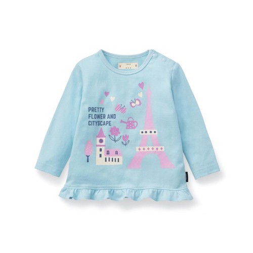 日本千趣會 印花長袖純棉T恤