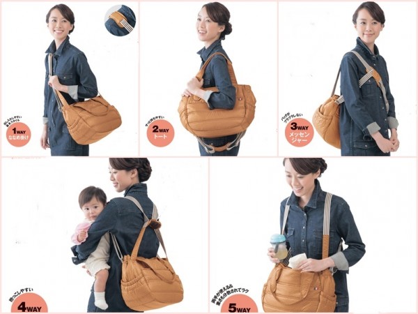 【日本千趣會】mammy RAKU✭5way 媽媽包