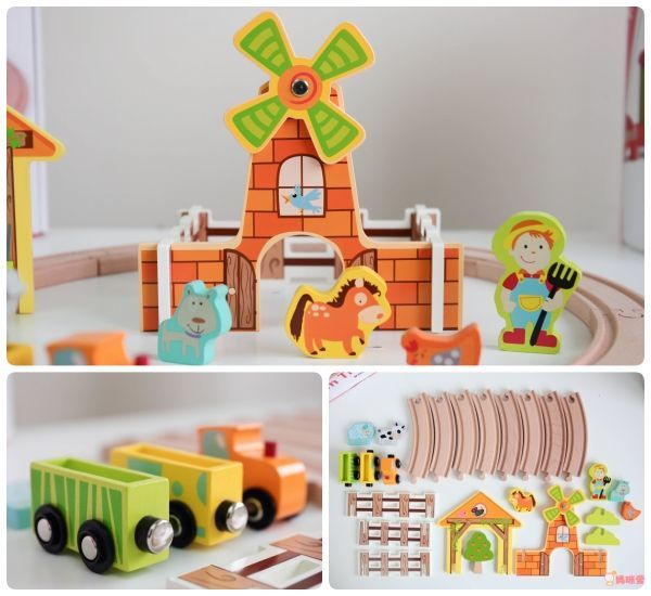 德國 ClassicWorld - 農場火車軌道25PCS