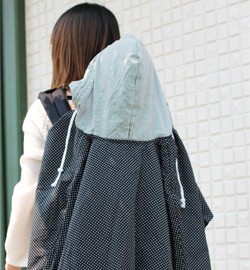 日本製 4WAY 防曬防雨兒童斗篷