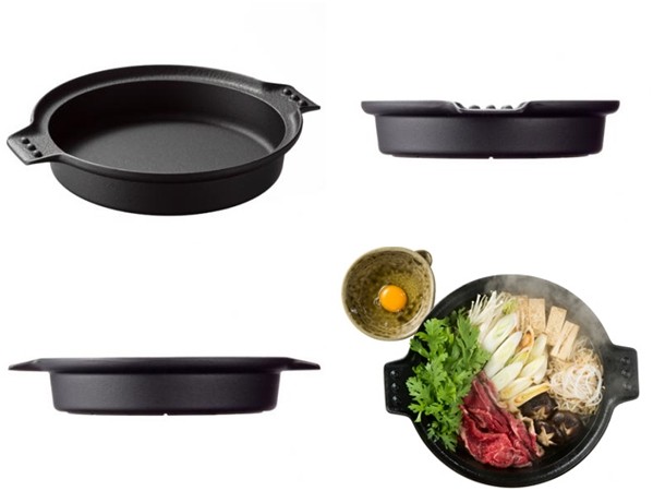 日本 OIGEN 日本製壽喜燒鑄鐵鍋