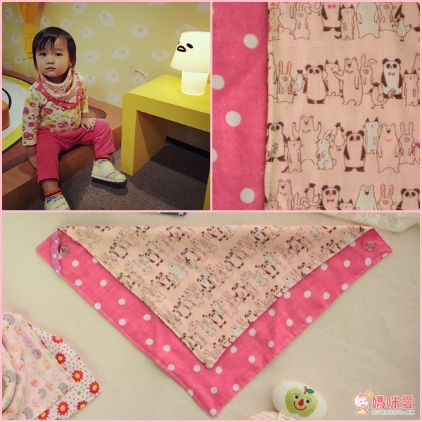 熊貓x粉紅白點點