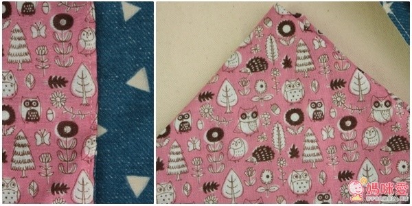 貓頭鷹x藍白三角