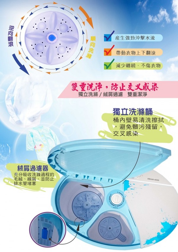 【富仕特 x 晶華】雙槽 / 三槽洗衣機