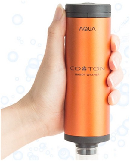 日本製 AQUA COTON 掌上型手持洗衣機
