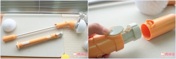 日本 PUROB 充電式長柄浴室清潔刷