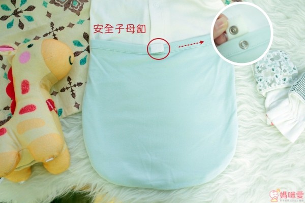 天然有機棉的美國 goumikids 嬰兒睡袍、防抓手套