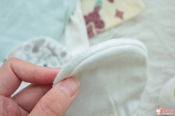 天然有機棉的美國 goumikids 嬰兒睡袍、防抓手套