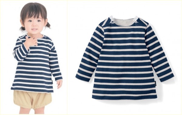 日本千趣會經典條紋親子上衣