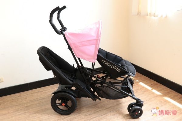 英國 Micralite twofold 多功能輕便雙人推車
