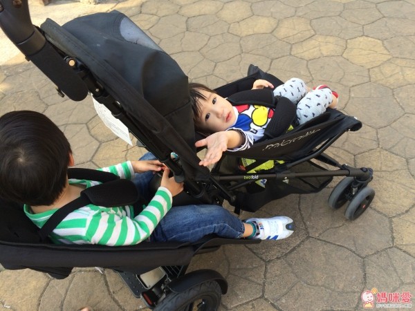 英國 Micralite twofold 多功能輕便雙人推車