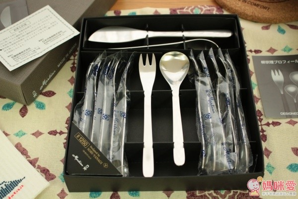 日本柳宗理:日本製不鏽鋼水果用刀叉湯匙 14 件組