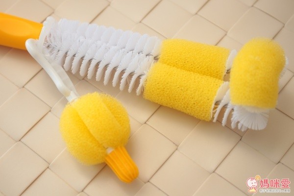 Beans life 前端彎曲型奶瓶用清潔刷