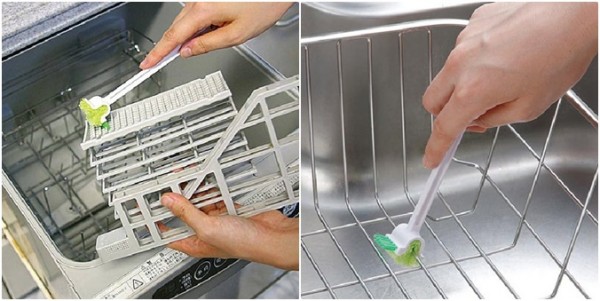 日本製 PRO 洗碗機碗盤瀝水架專用刷