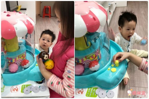 Takara Tomy - 迪士尼糖果球球抓抓機-繽紛色