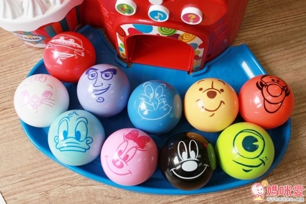 日本 TAKARA TOMY 米奇顏色球球轉轉樂