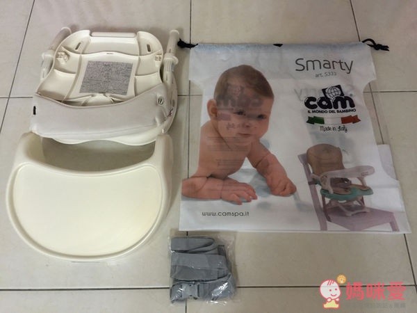 義大利 CAM smarty 攜帶式餐椅