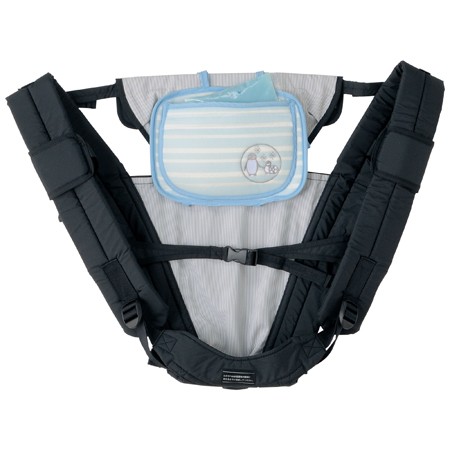 日本 Benesse：快乾吸汗涼感推車坐墊：藍白條紋、藍白點點