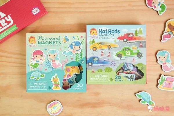 打開就有豐富場景！澳洲【Tiger Tribe】磁鐵玩具＆輕巧著色盒
