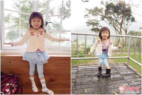 Toridory 大蝴蝶結蛋糕紗裙七分內搭褲