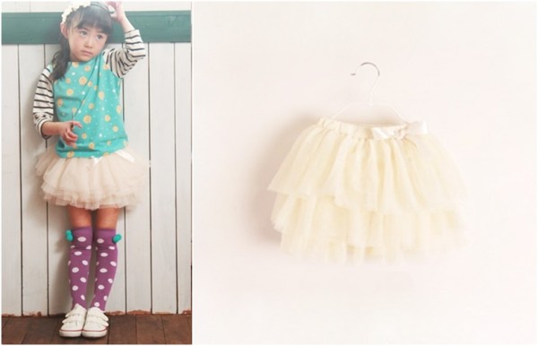 大蝴蝶結蛋糕紗裙