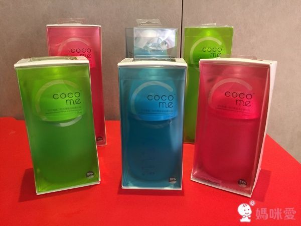  cocome 可可萌防爆感溫晶鑽奶瓶" width=