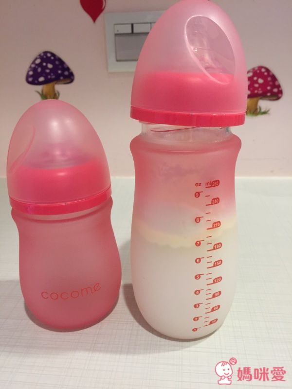  cocome 可可萌防爆感溫晶鑽奶瓶