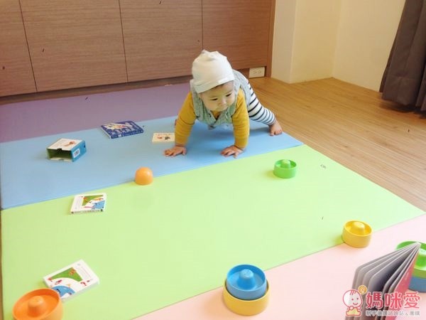 安心爸四折式地墊