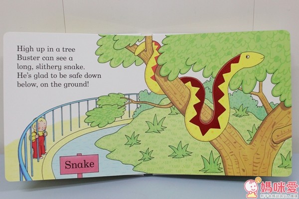 Buster's Zoo 觸摸書