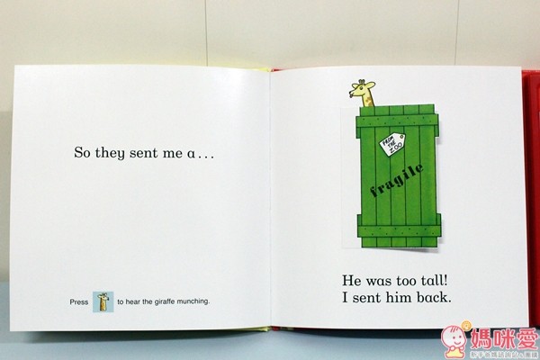 Dear Zoo Noisy Book 按壓有聲書