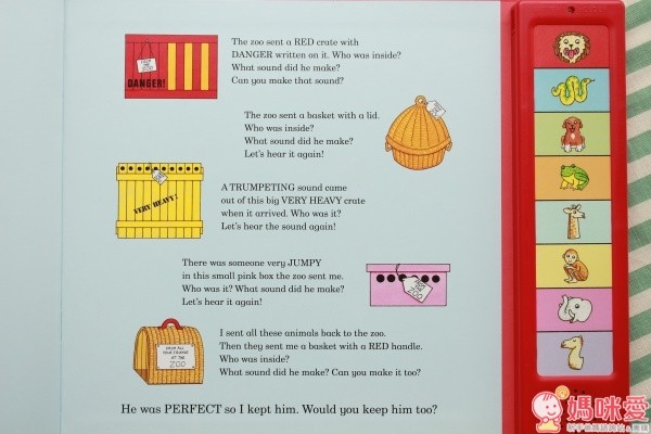 Dear Zoo Noisy Book 按壓有聲書