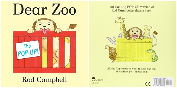 The Pop-up Dear Zoo 翻翻立體書