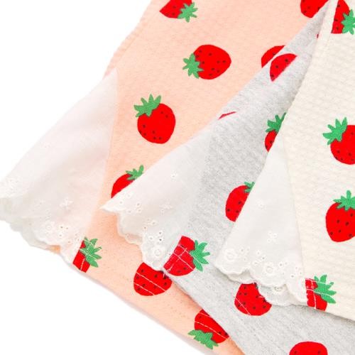 Youpi ! 小草莓短袖棉 T