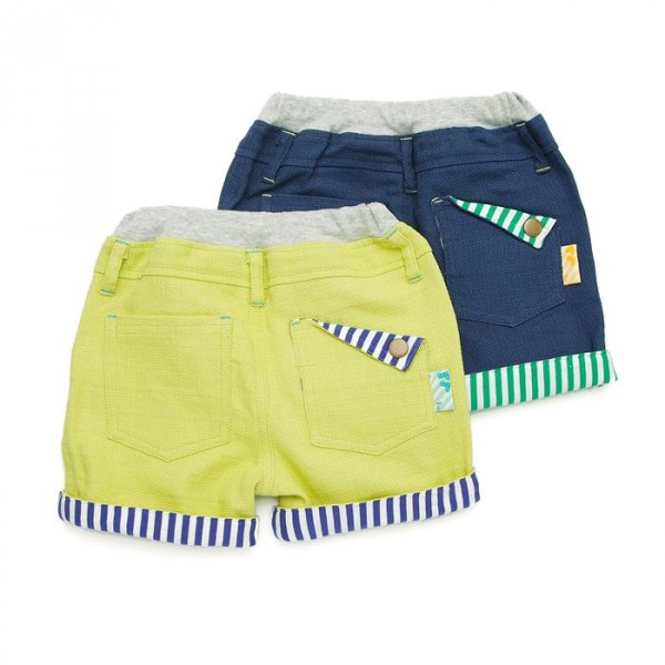 mother goose 棉質五分丈反折短褲