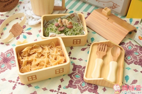 日本製 孟宗竹餐盤 便當禮盒