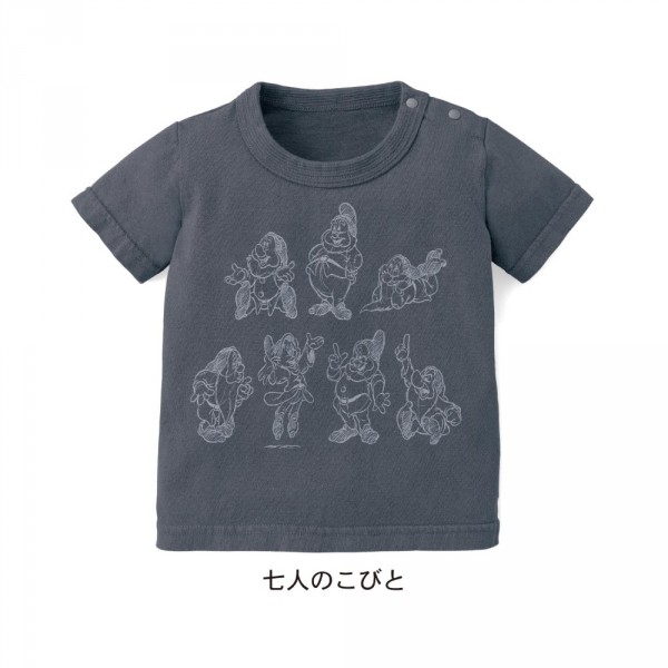 日本製天竺棉寶貝迪士尼短袖上衣 