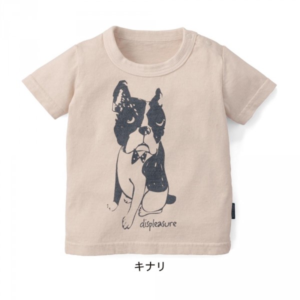 日本製天竺棉寶貝印刷短袖上衣