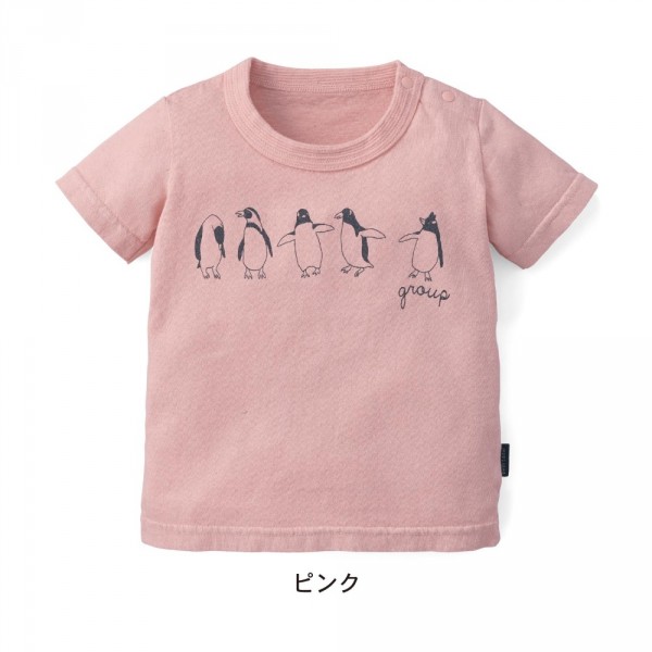 日本製天竺棉寶貝印刷短袖上衣