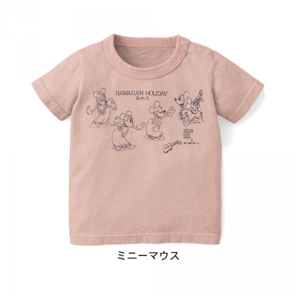 日本製天竺棉寶貝迪士尼短袖上衣 